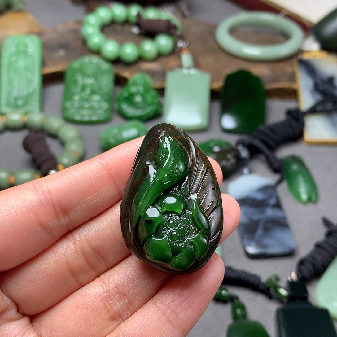 和田玉颈饰未镶嵌?***风