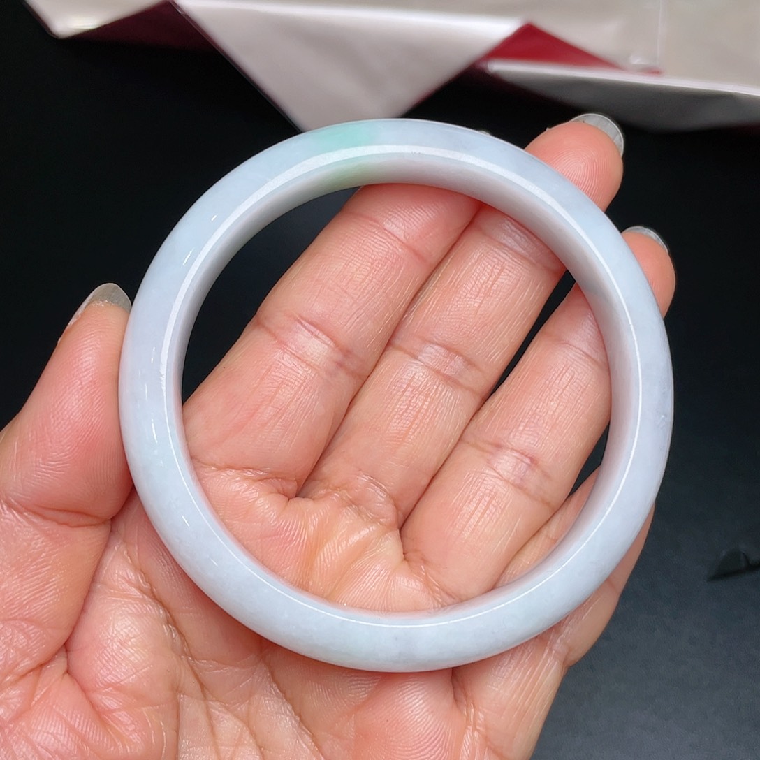 翡翠未镶嵌手镯缅甸天然翡翠手镯