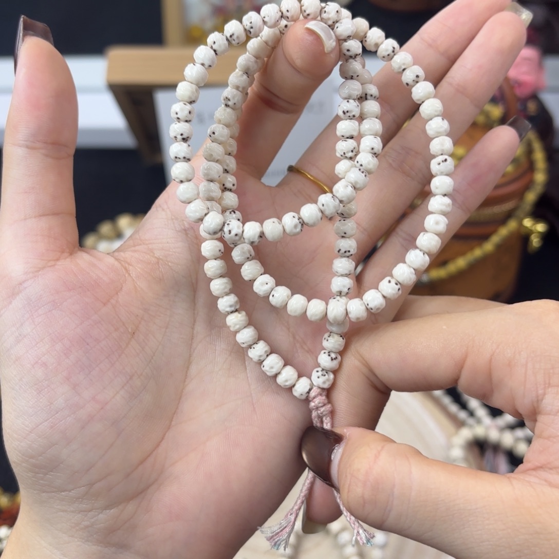 吊坠星月菩提6改数星星108附金标