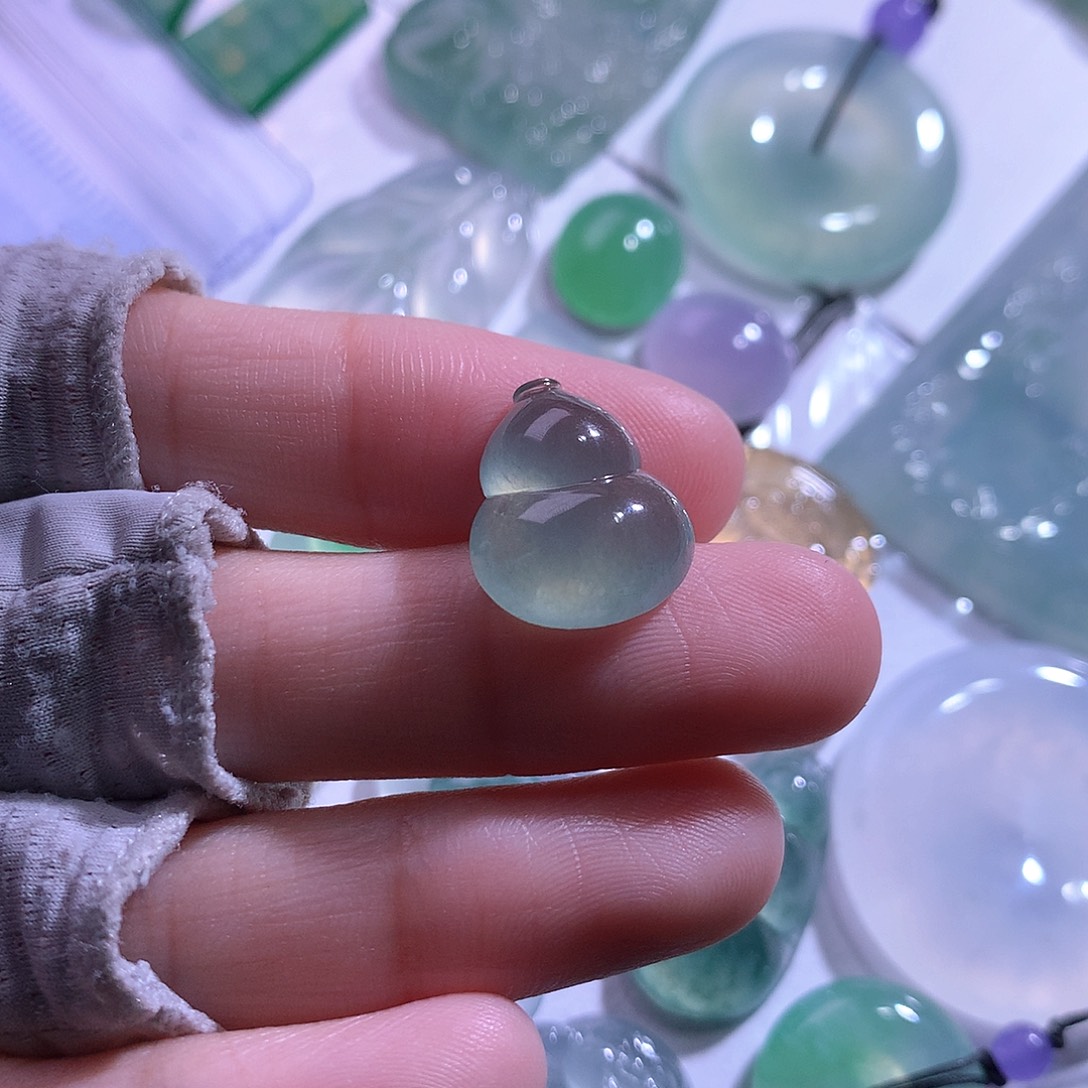 颈饰未镶嵌翡翠葫芦