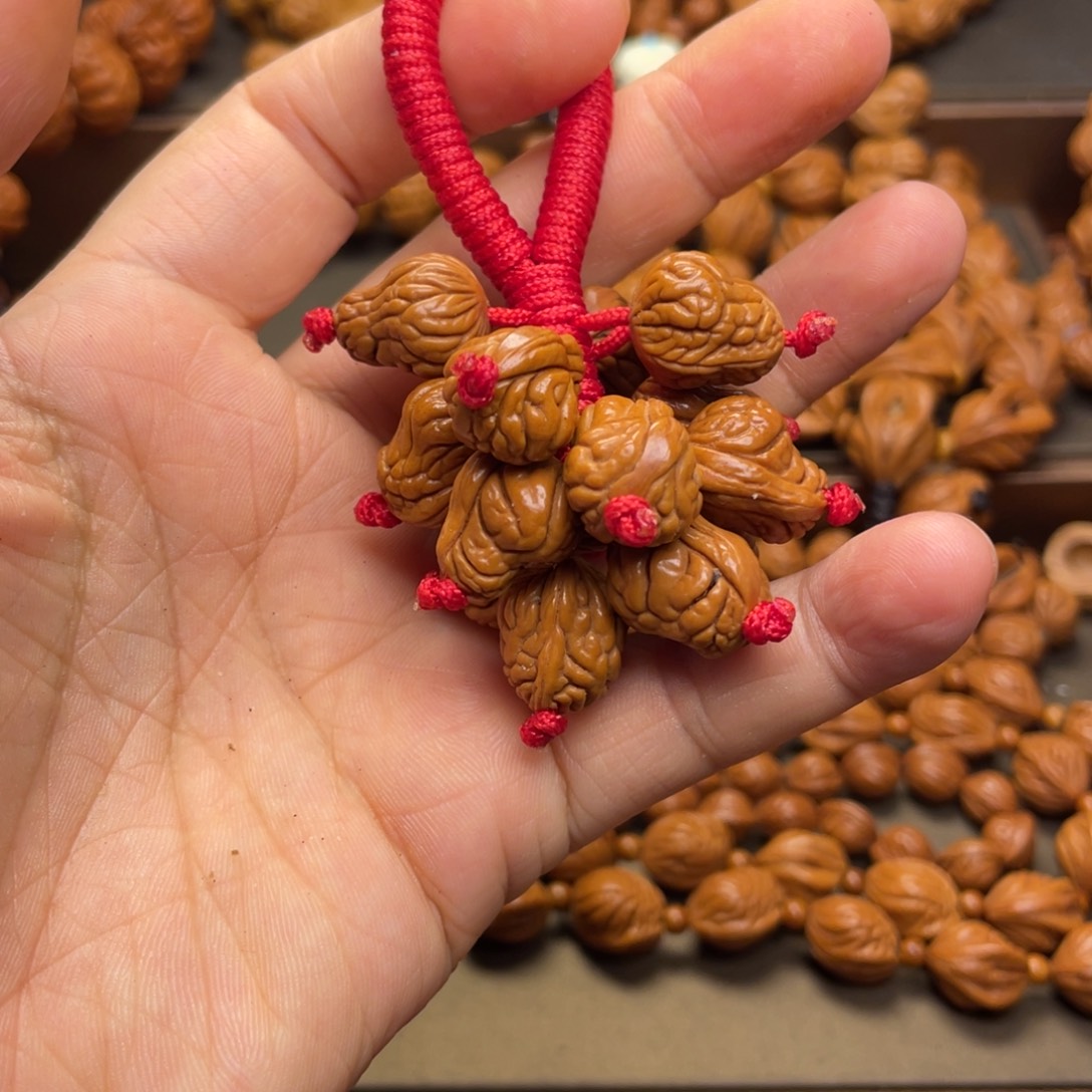 南***部桃核手串龙纹桃核6
