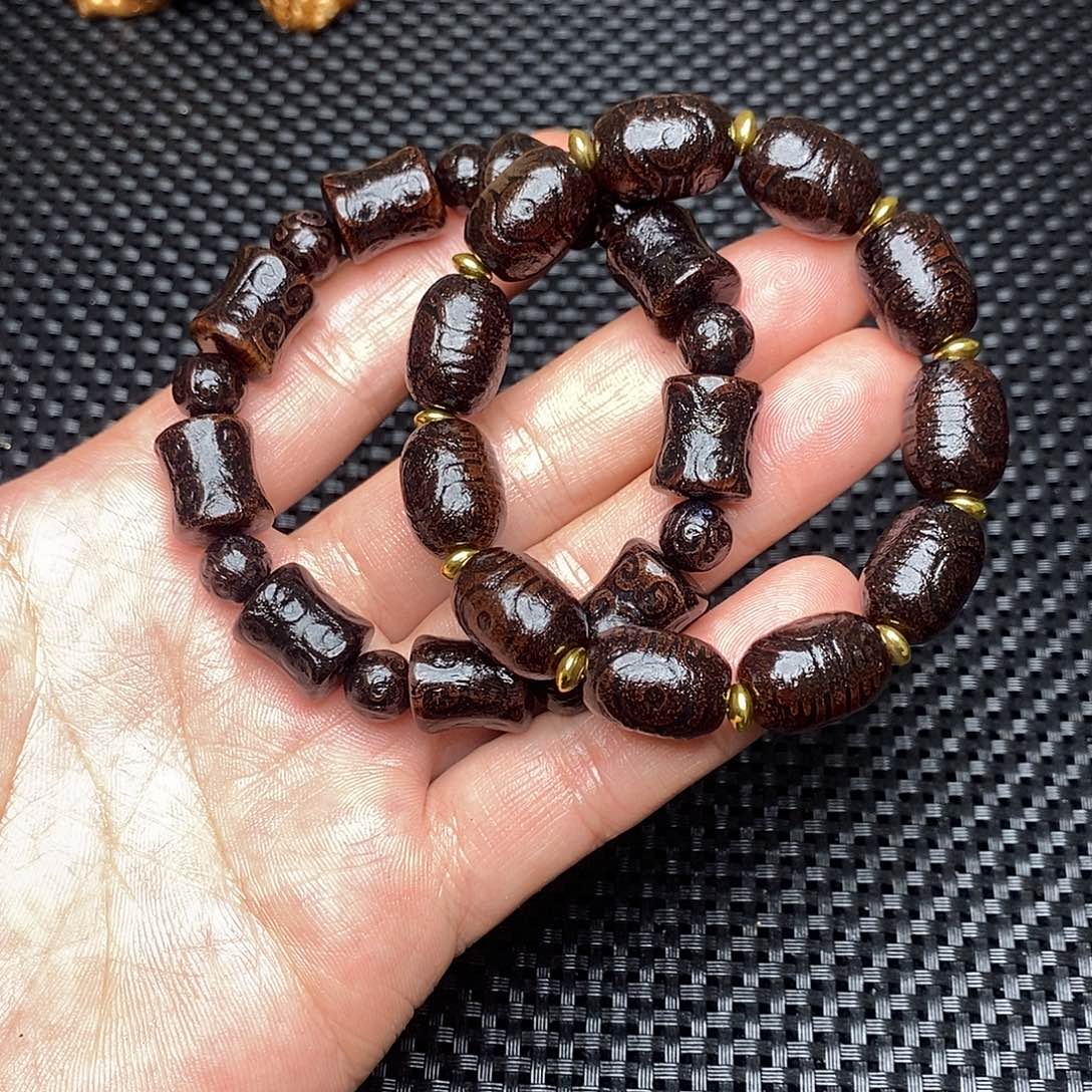 不***躁玛瑙/玉髓未镶嵌手链