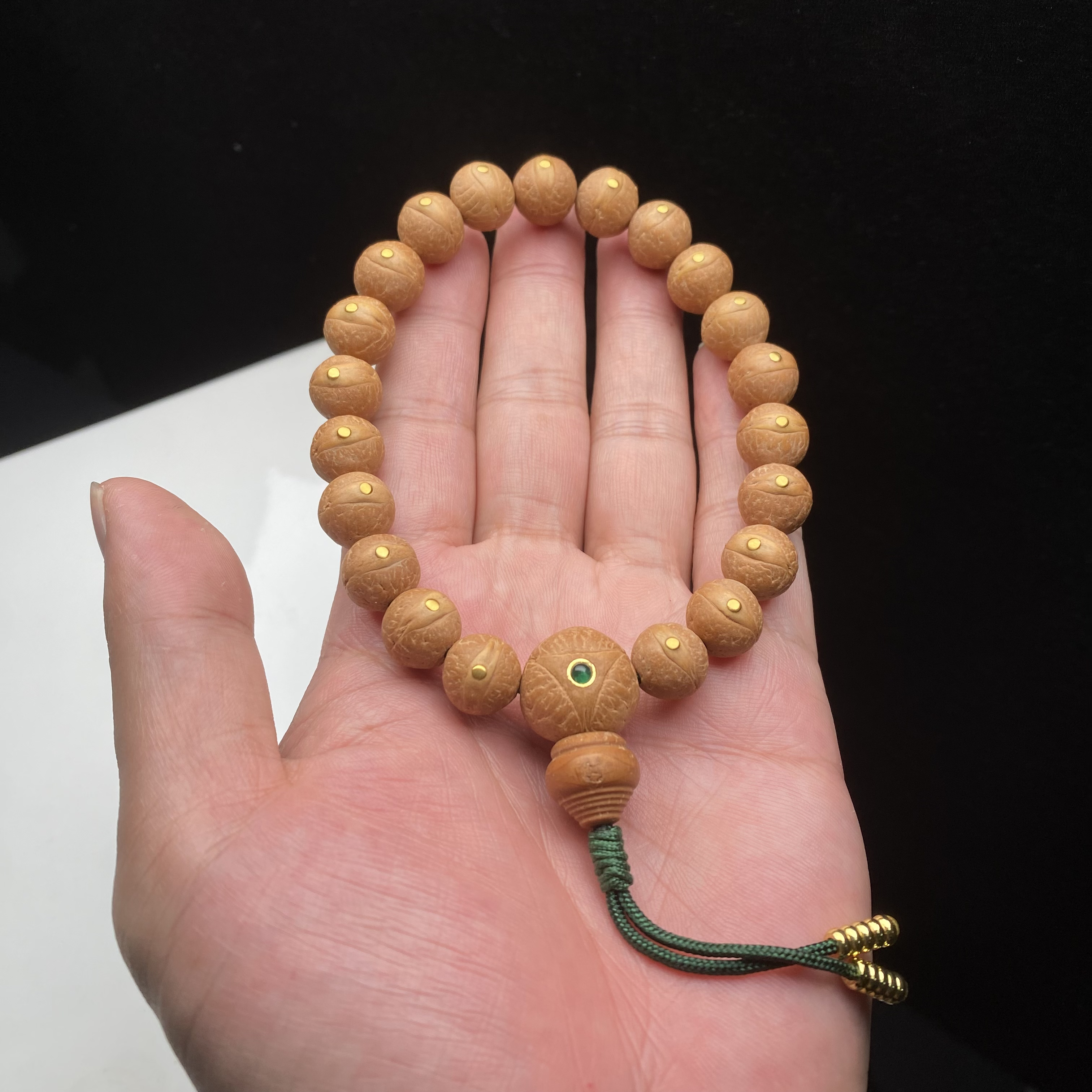 【Y0271】凤眼菩提手串 11.2-11.3mm高油密秒沉水 高规整度
