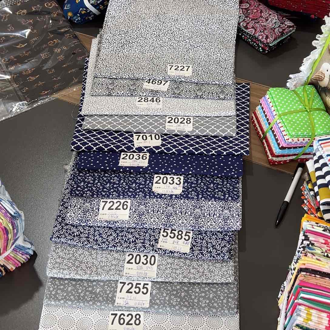 6米价纯棉平布1.1米宽果子布艺12色各0.5米