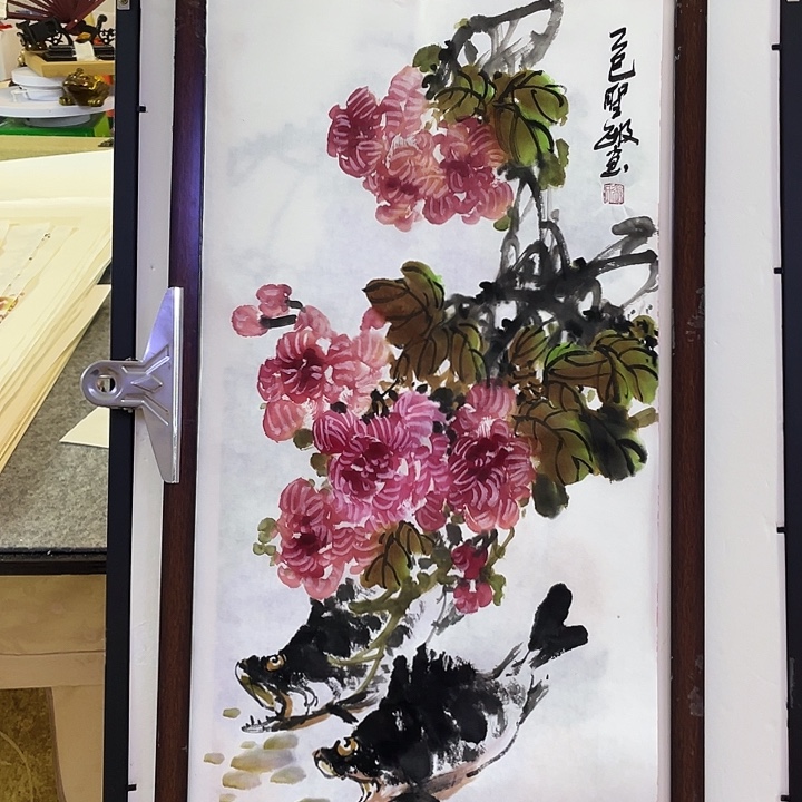 国画张圣敏先生纯手绘作品