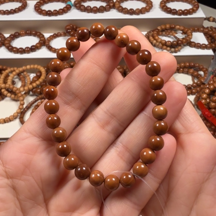 库克手串库克菩提0.7圆珠有冰裂纹介意者慎拍