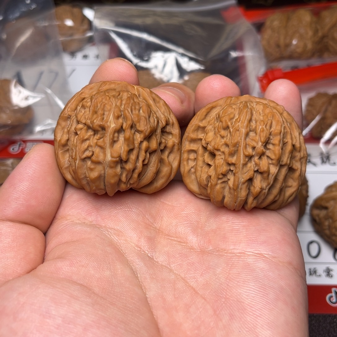 把件文玩核桃45尺全品四座楼