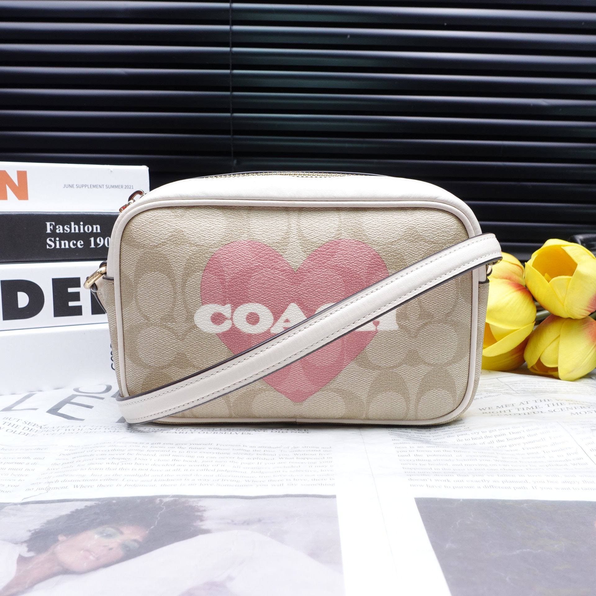 95新 COACH/蔻驰 单肩包/T10334253