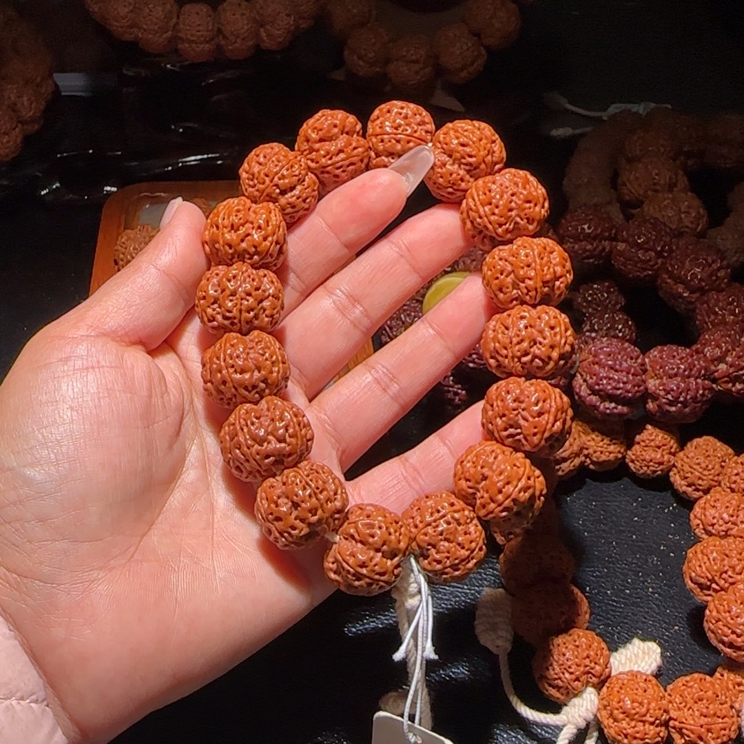 云***文金刚菩提吊坠21龙爪