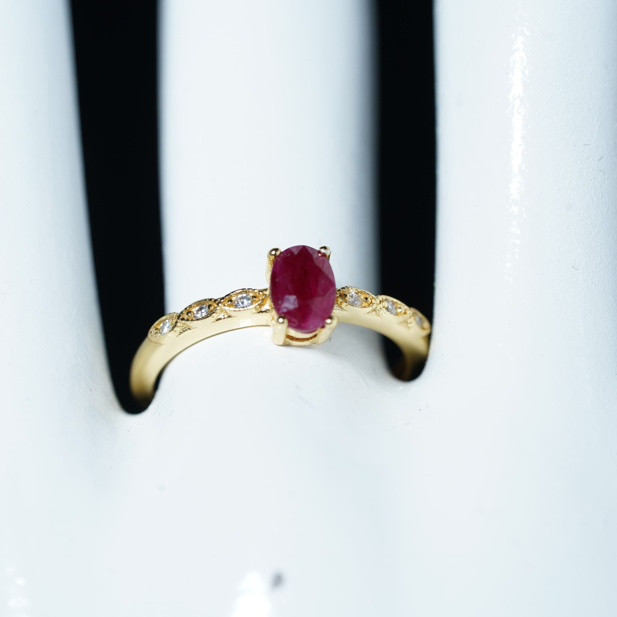 JSHBJ0518-红宝石戒指（50分左右）