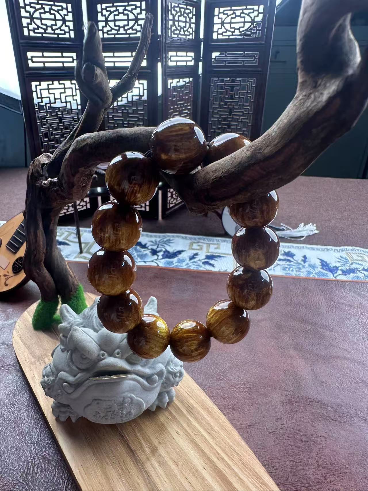 铁合金石英石手链 海柳2.0【寻艺文创】054