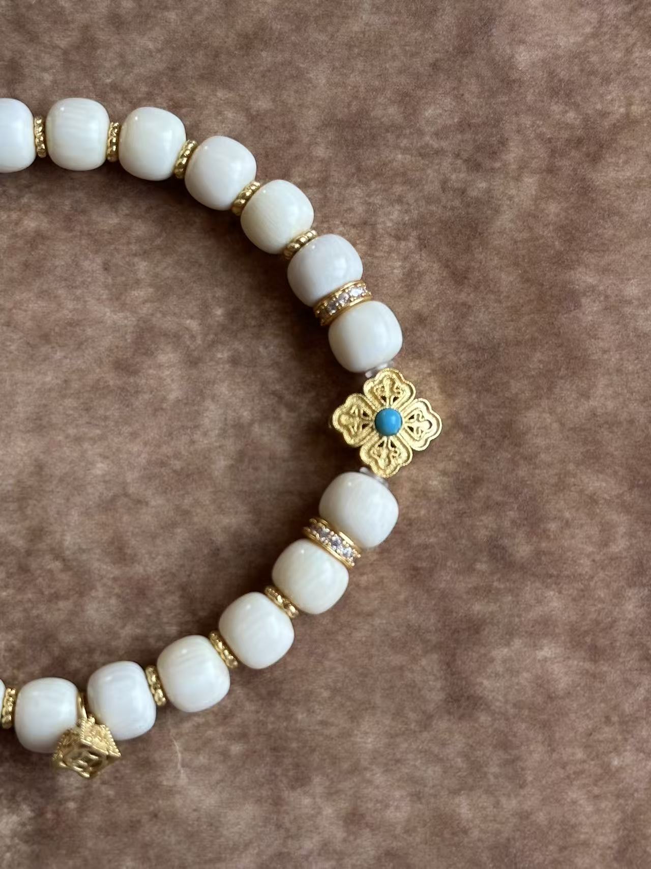 【皮皮原创】设计款猛犸牙手串