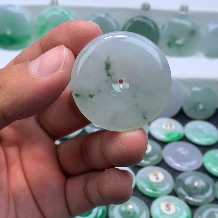 颈饰未镶嵌翡翠缅甸天然A货翡翠38-6.0