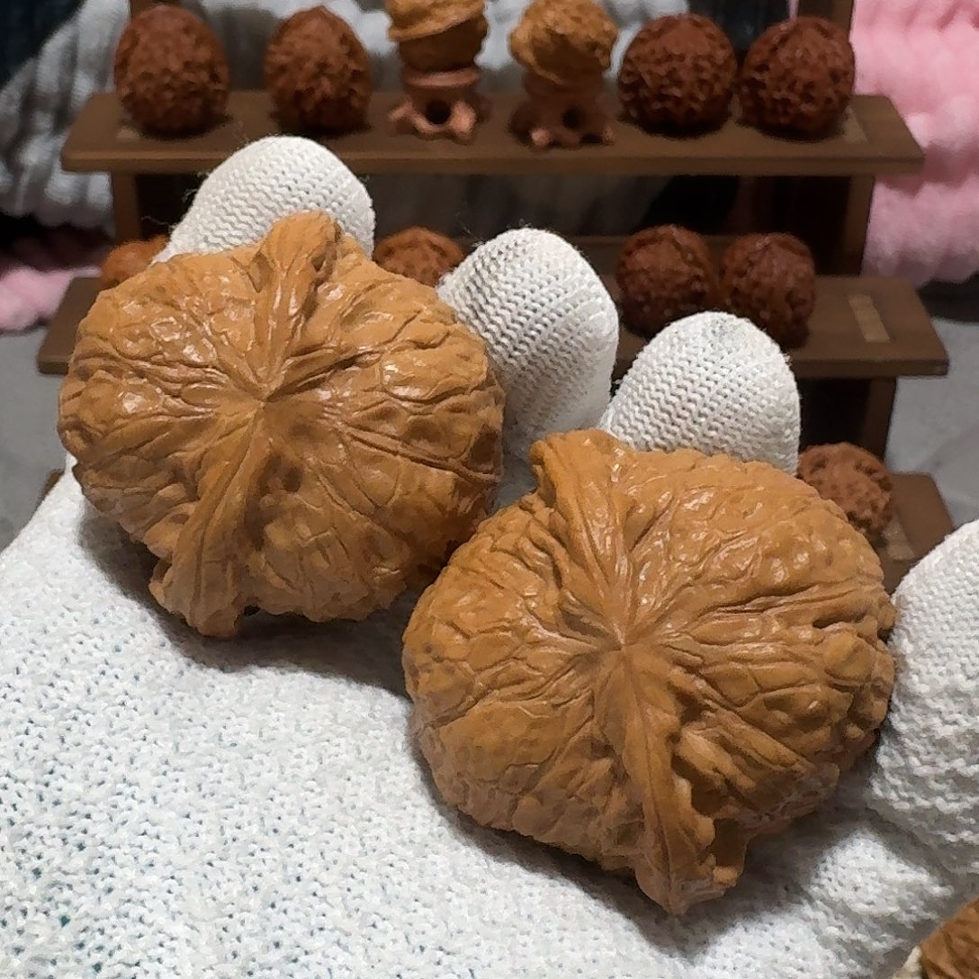 文***文玩核桃吊坠南瓜