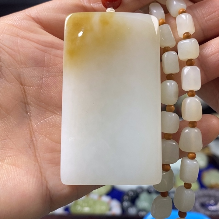 和田玉挂件未镶嵌康*人