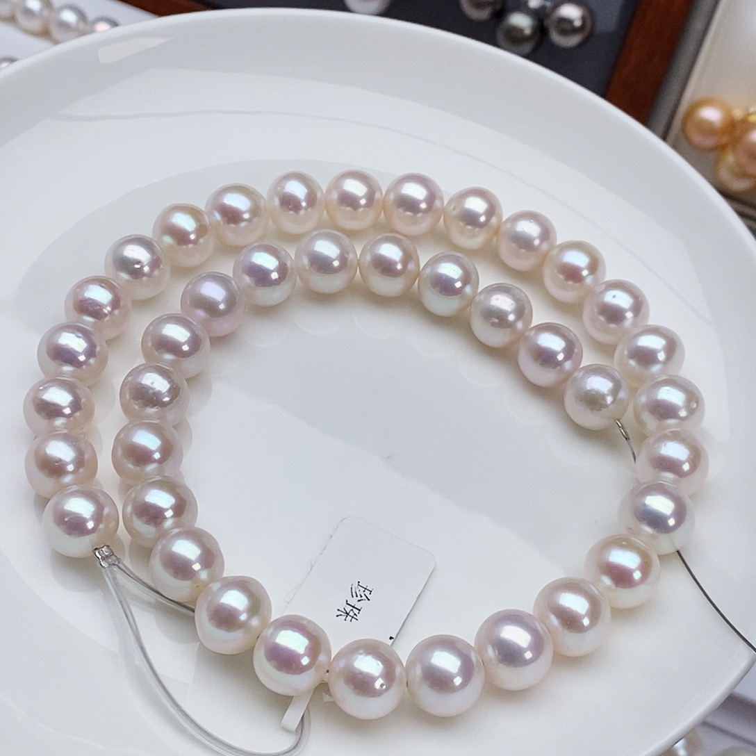 颈饰合金淡水珍珠