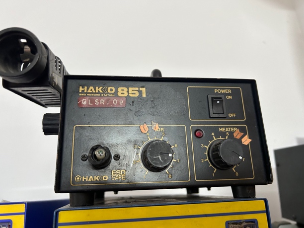 9新  日本白光851热风枪220V的没有手柄有风出不包好坏看直播介绍