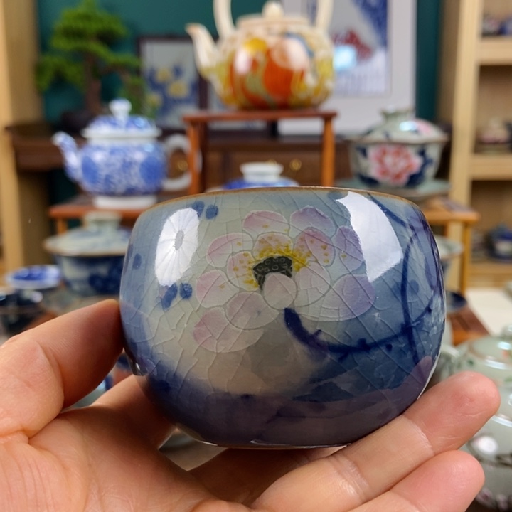 瓷片碧****完手工制作工艺精湛等特点