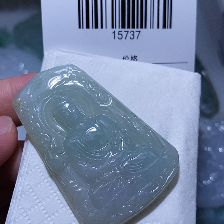 翡翠未镶嵌颈饰天光墟翡翠市场现金代购