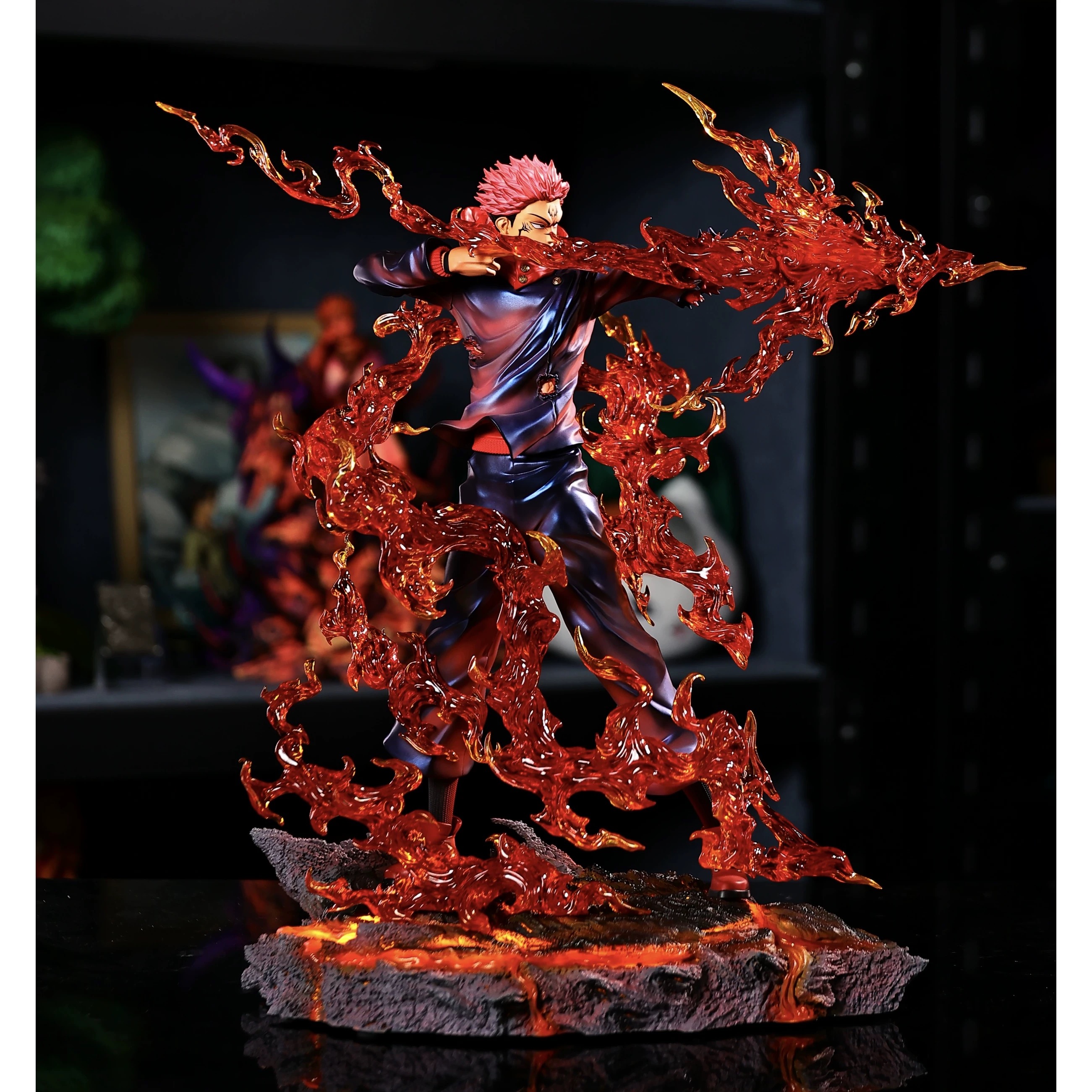 JC模玩 极之番宿傩虎杖咒术回战动漫周边GK手办雕像摆件礼物