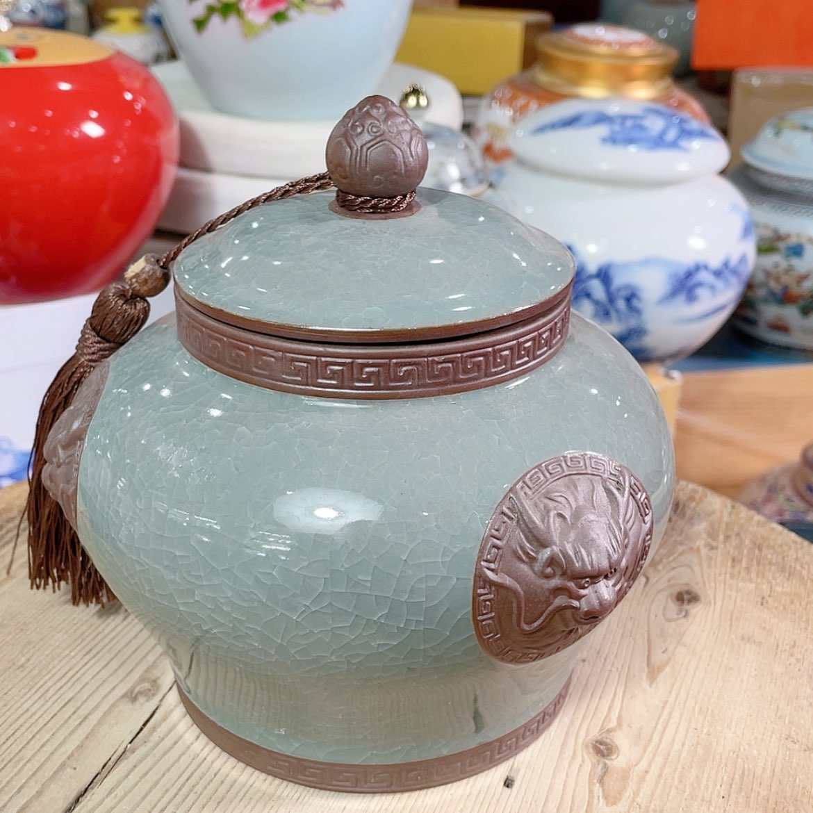 【闪购商品】罐陶瓷茶叶罐密封罐