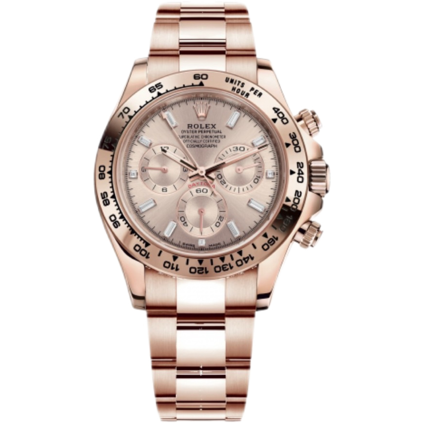 99新 Rolex/劳力士 迪通拿116505-0017粉冰糖 23年全套全长