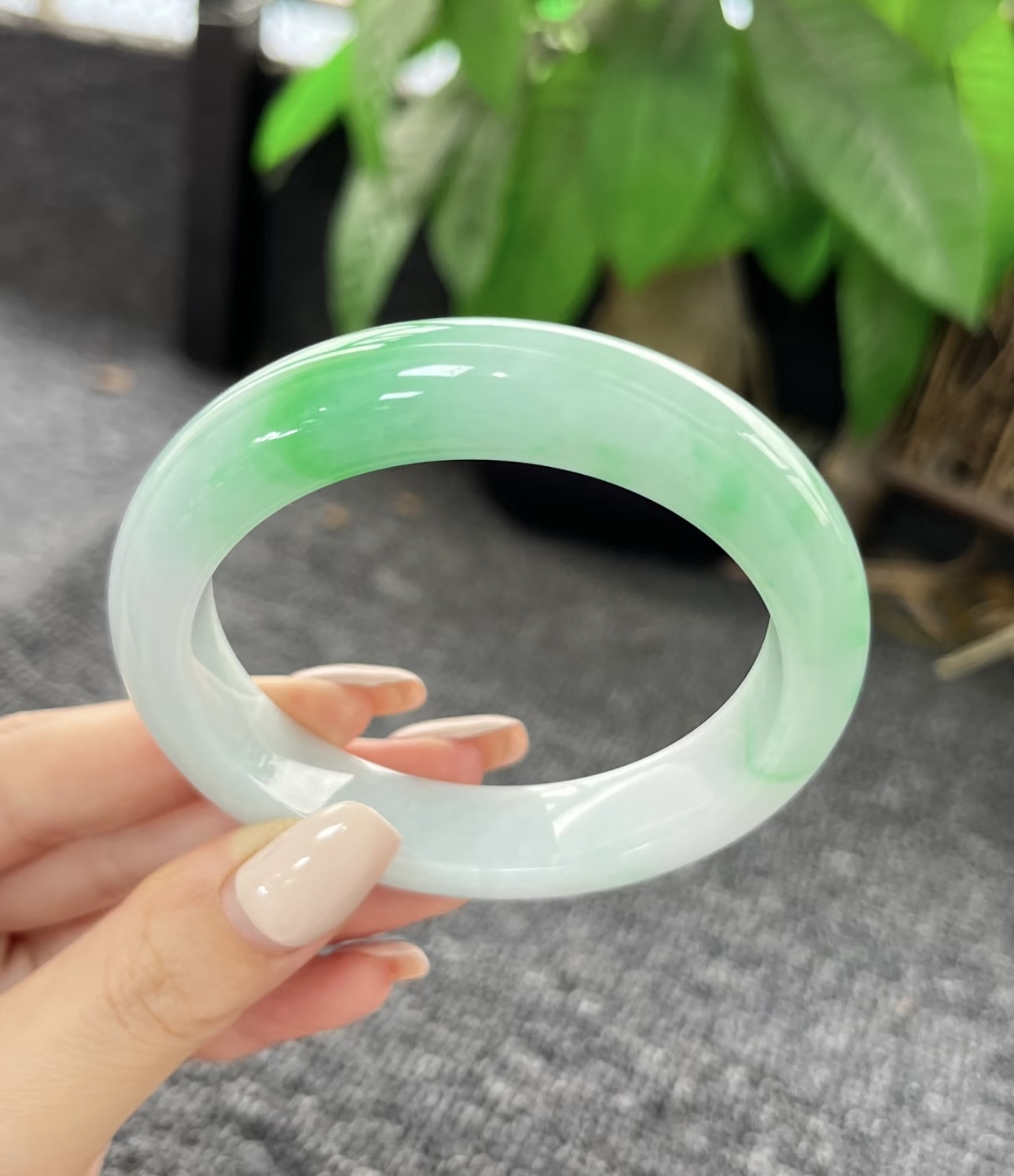 翡翠手镯圈口测量方法（私拍不发）