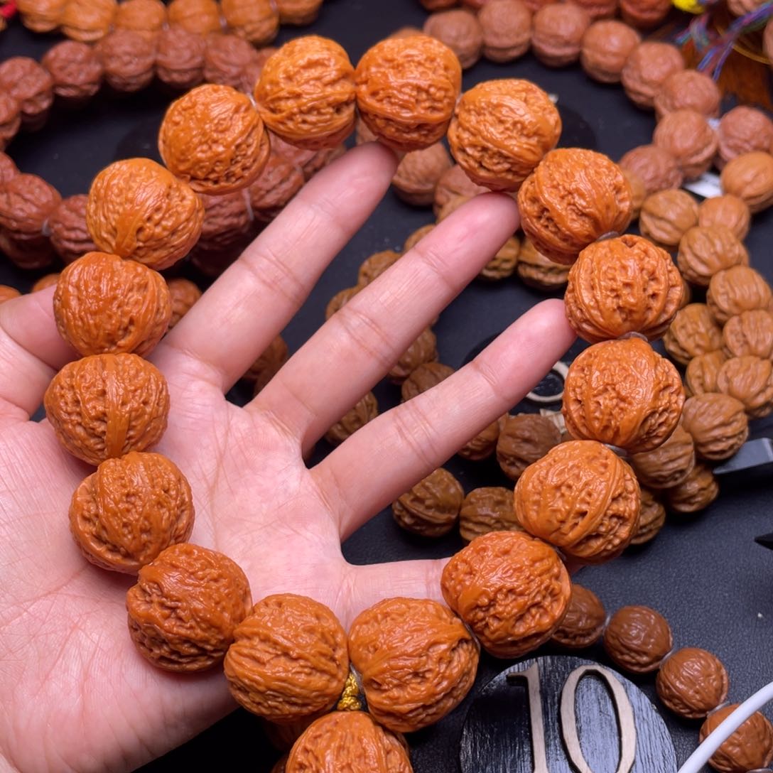 文玩核桃手串荔枝纹111