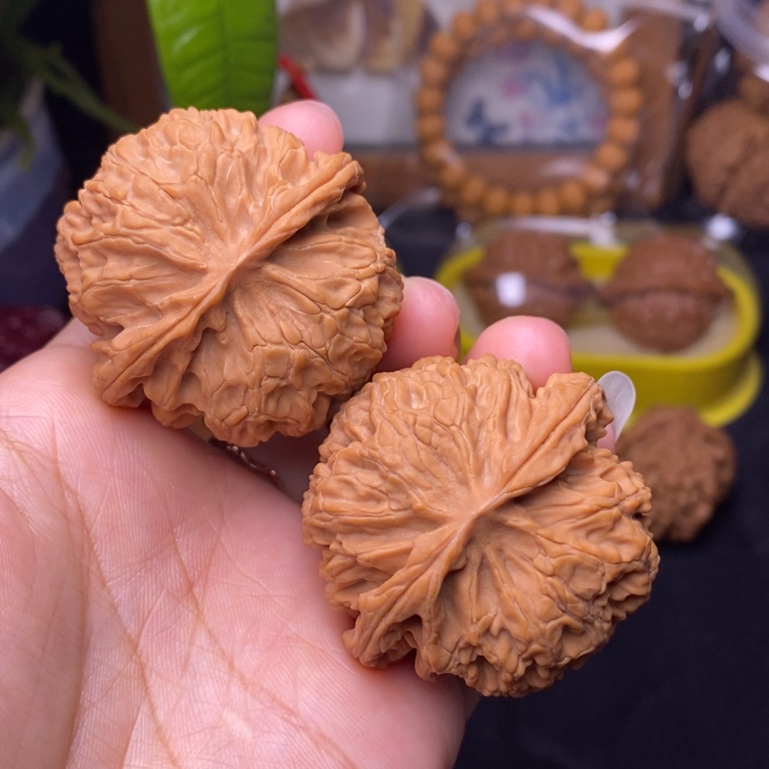 文玩核桃把件43苹果园