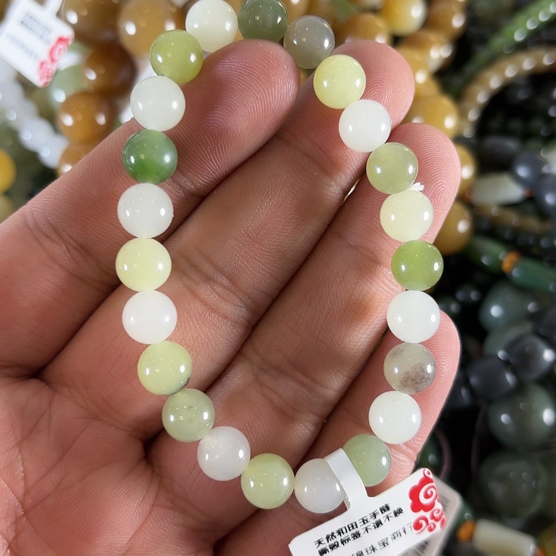 和田玉手链未镶嵌W109