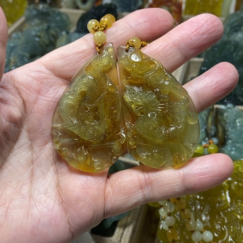 【闪购商品】未镶嵌蛇纹石玉颈饰