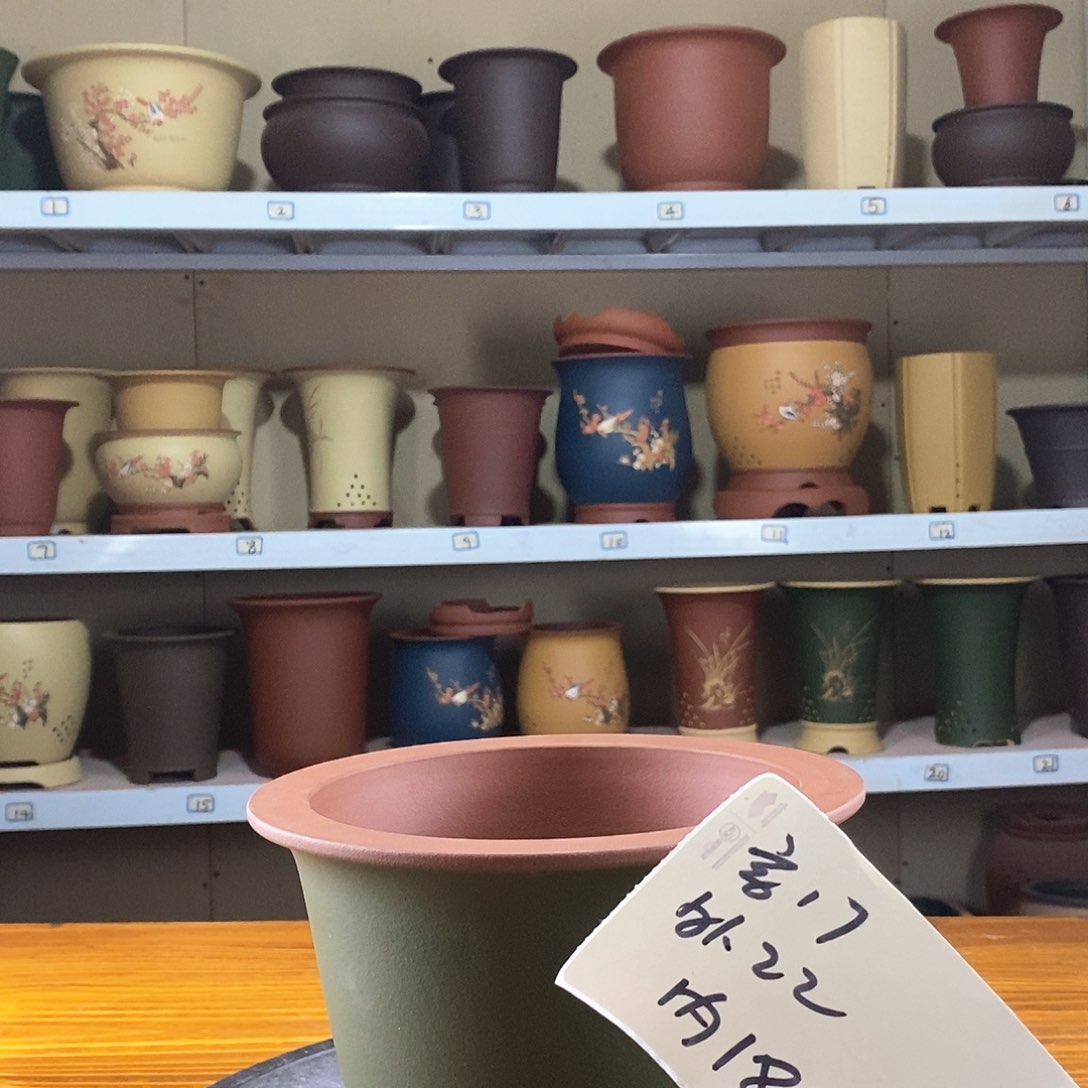 紫砂花盆紫砂兰花盆30