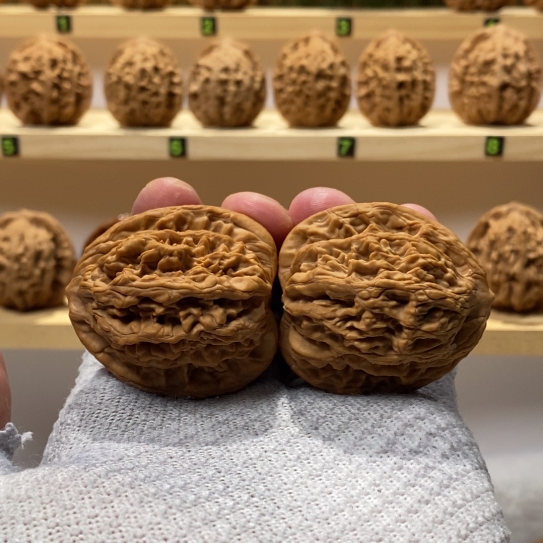 文玩核桃吊坠3号41.5尺寸全品麦穗虎头