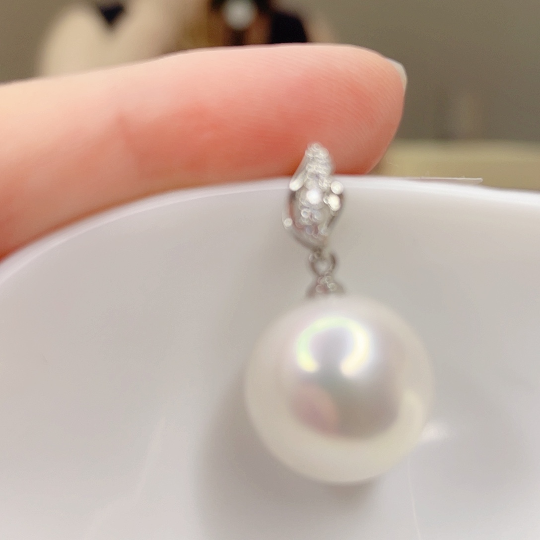 淡水珍珠合金吊坠(赠链)