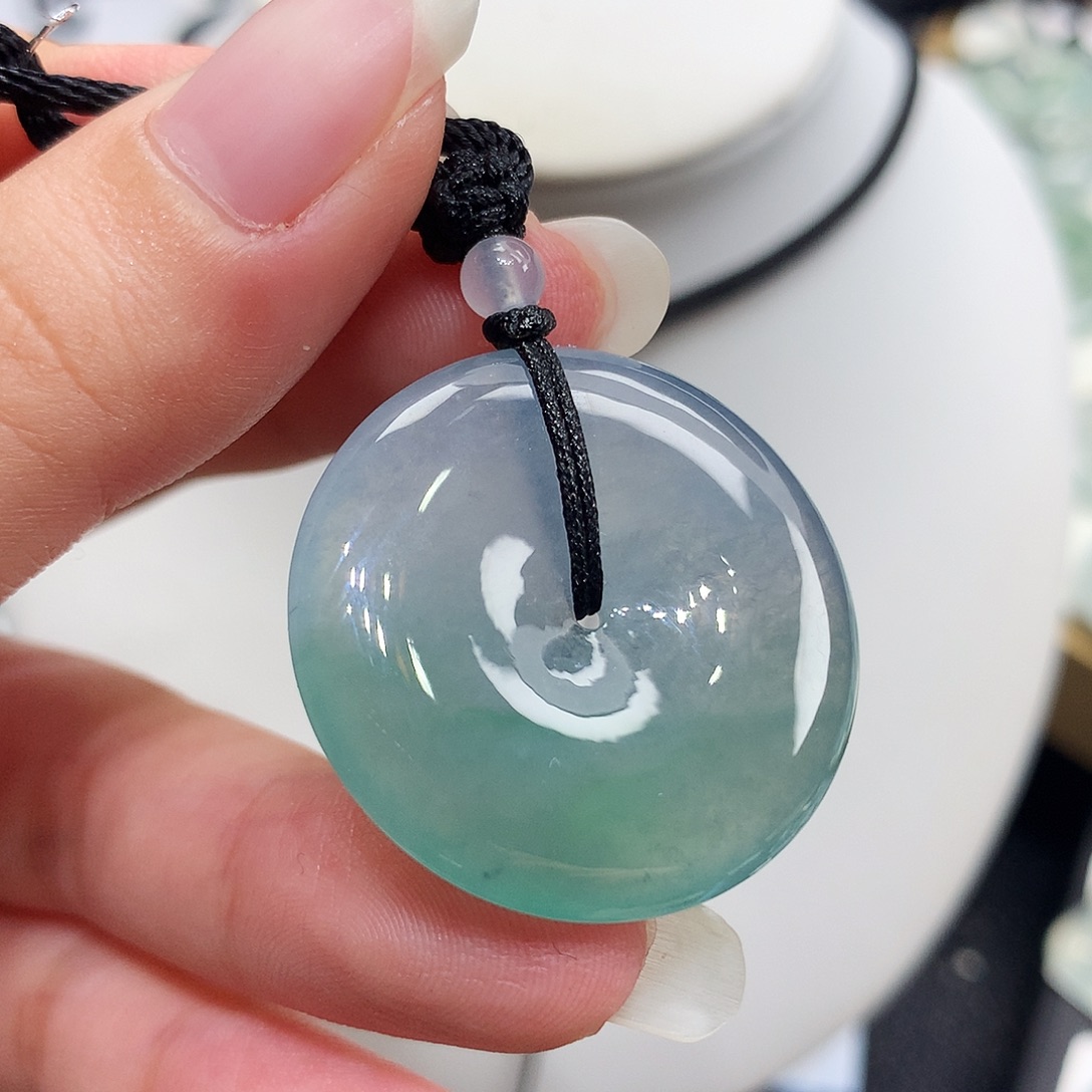 翡翠未镶嵌胸饰翡翠110，29.7/5.2