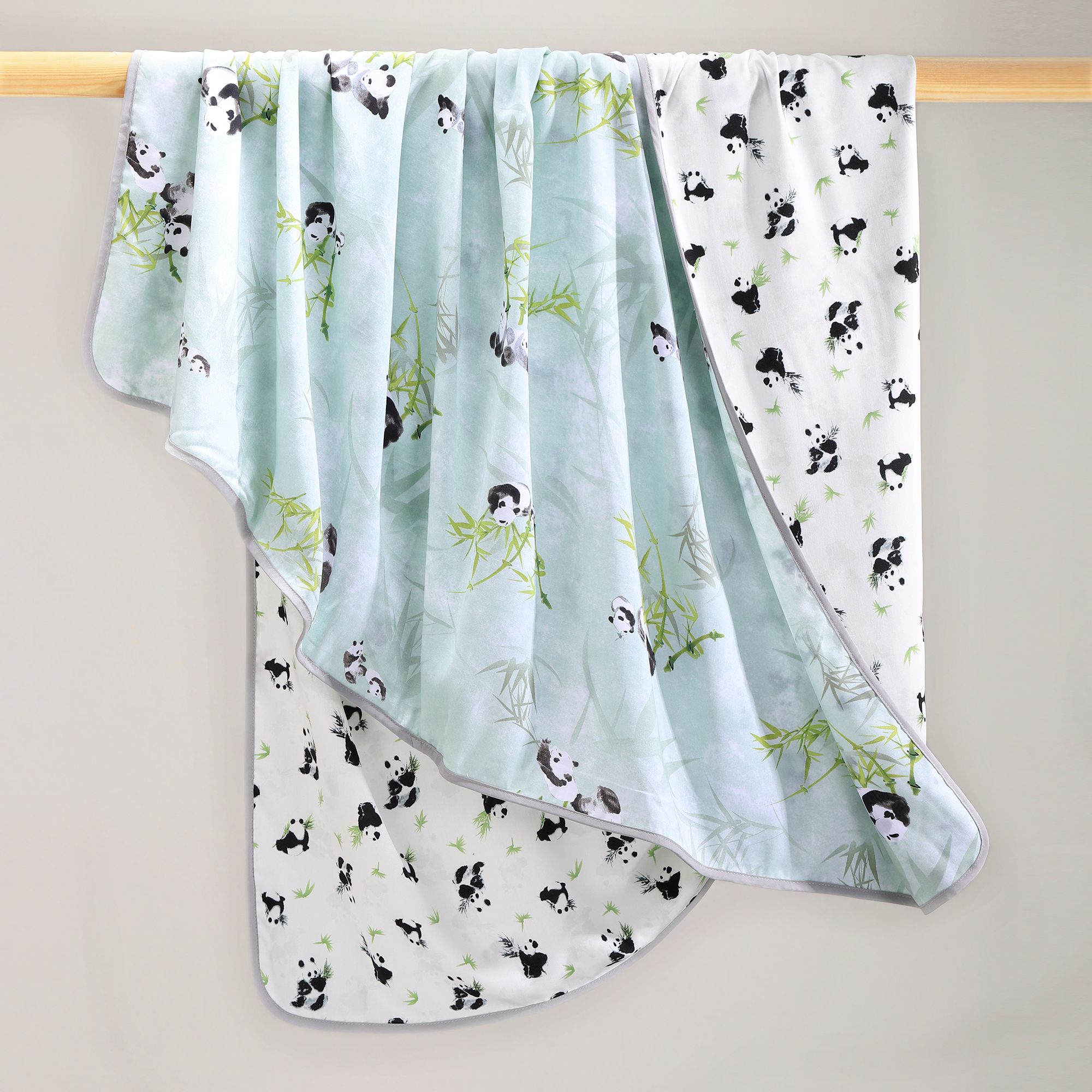 591393人造棉盖毯冷感薄盖被夏凉被空调被午睡毛巾被飞机航空沙发