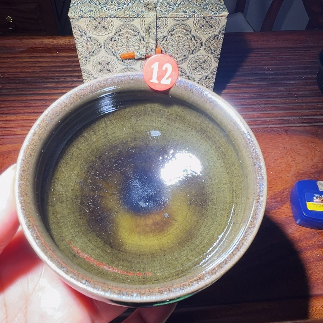 茶盏建盏柴烧原矿原釉12号