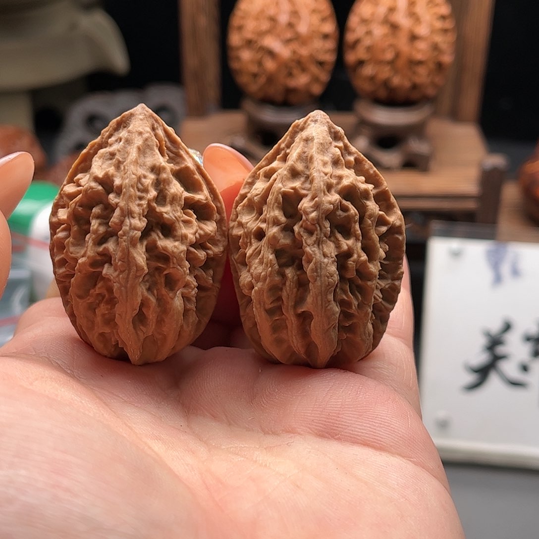 文玩核桃把件关东木子家楸大胖5