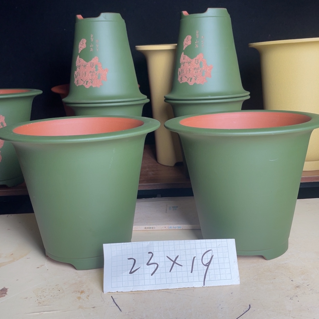 宜兴原矿紫砂花盆