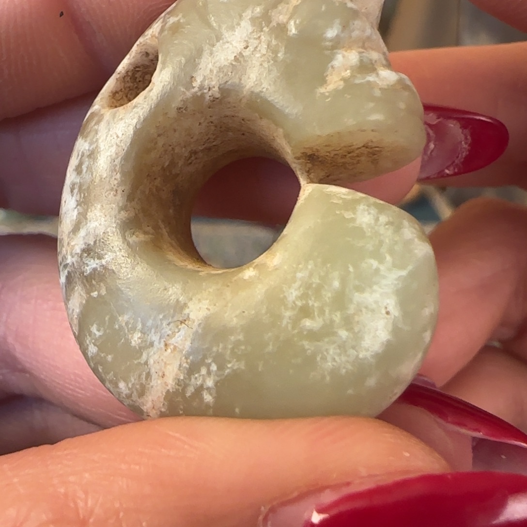 张***手和田玉未镶嵌挂件