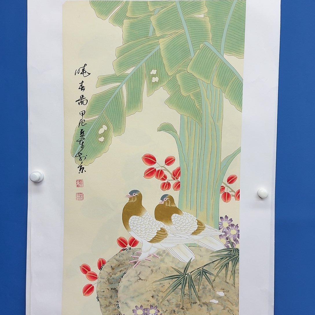 国画多次参加国内外大型
