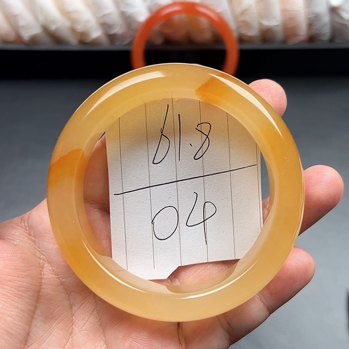 石英质玉（黄龙玉）手镯未镶嵌04