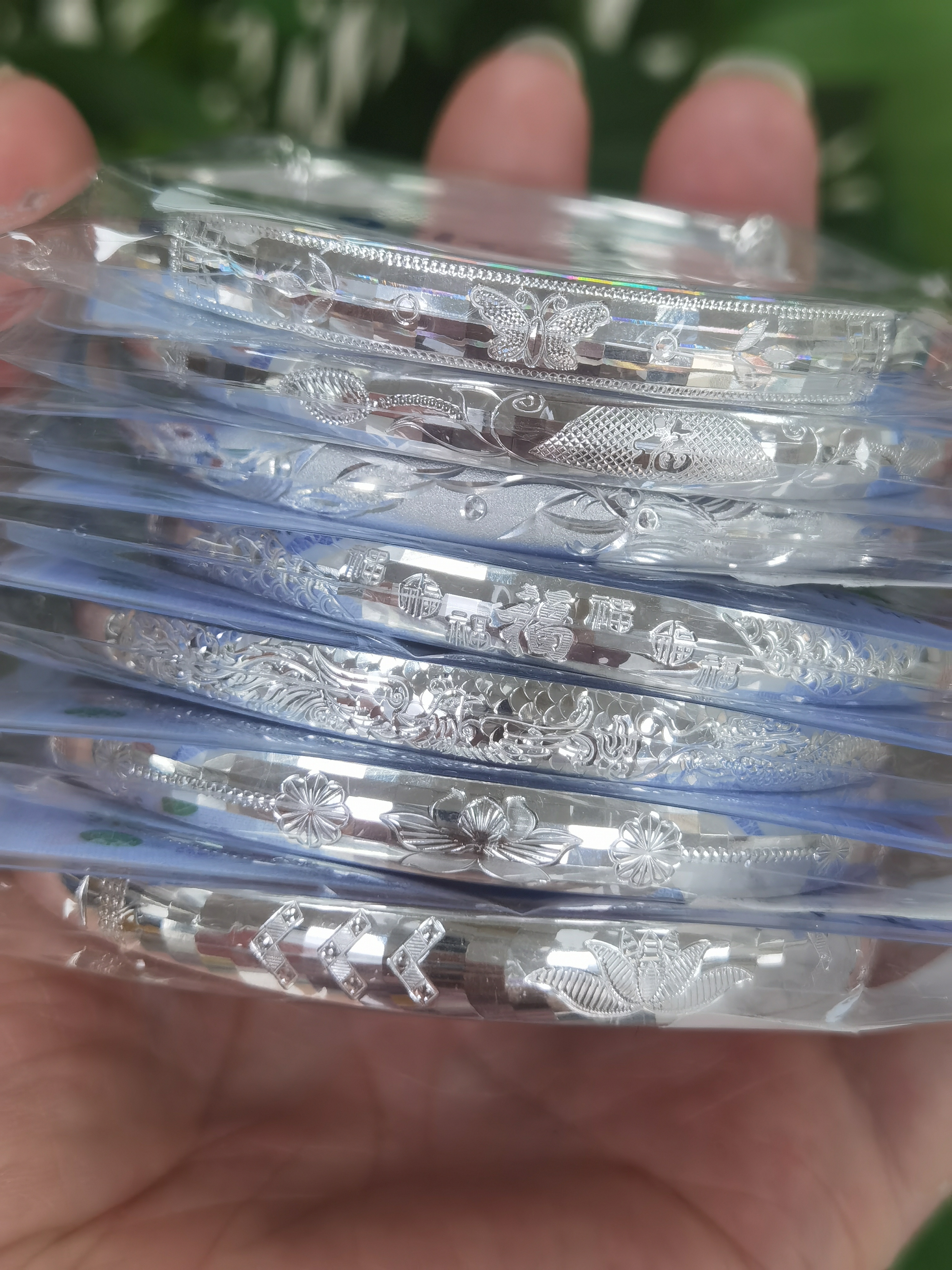 足银银制品 直播间看款合集专拍链接手镯