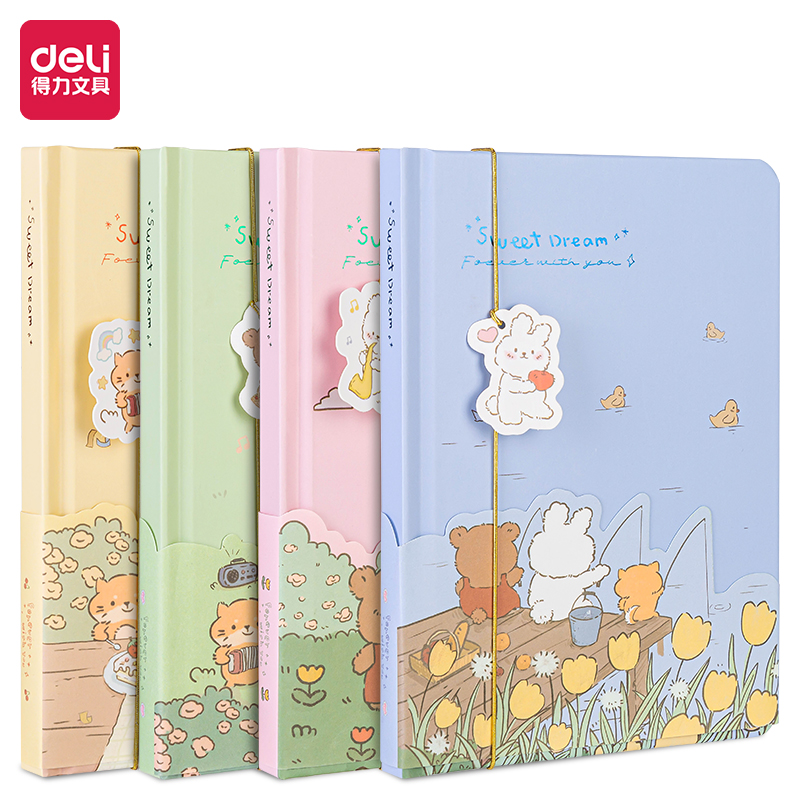 Deli/得力SZ065精装本180mm*130mm(游园物语)(本)