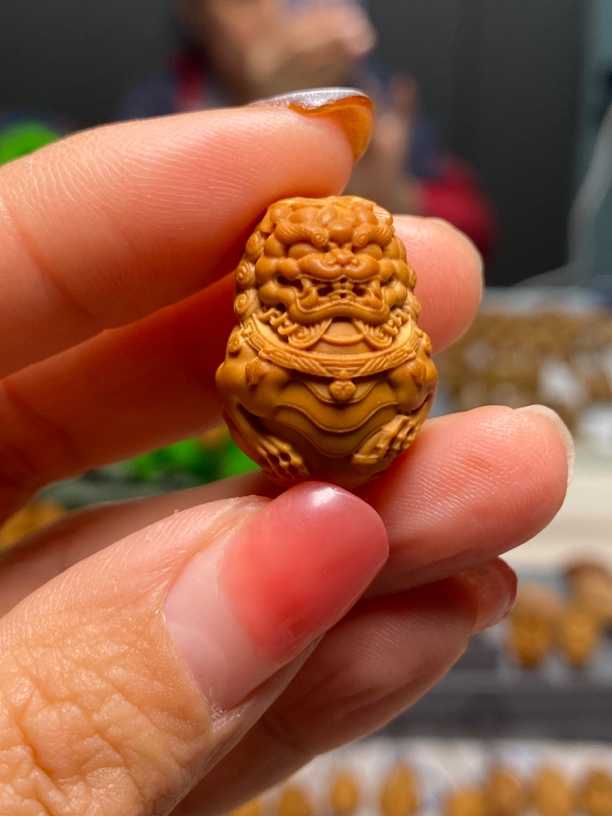 橄榄核单粒小狮子