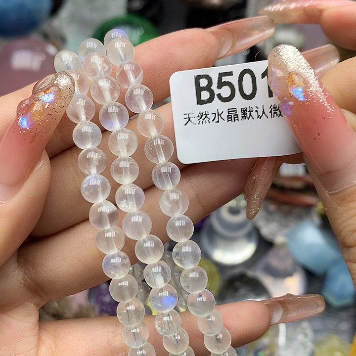 月光石月光石未镶嵌手串