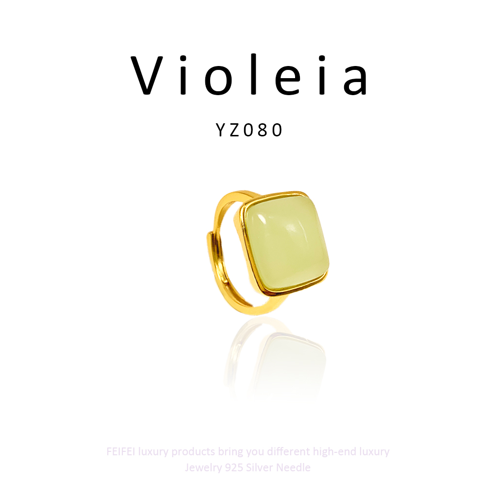 铜合金戒指 【清新】Violeia轻奢戒指YZ080