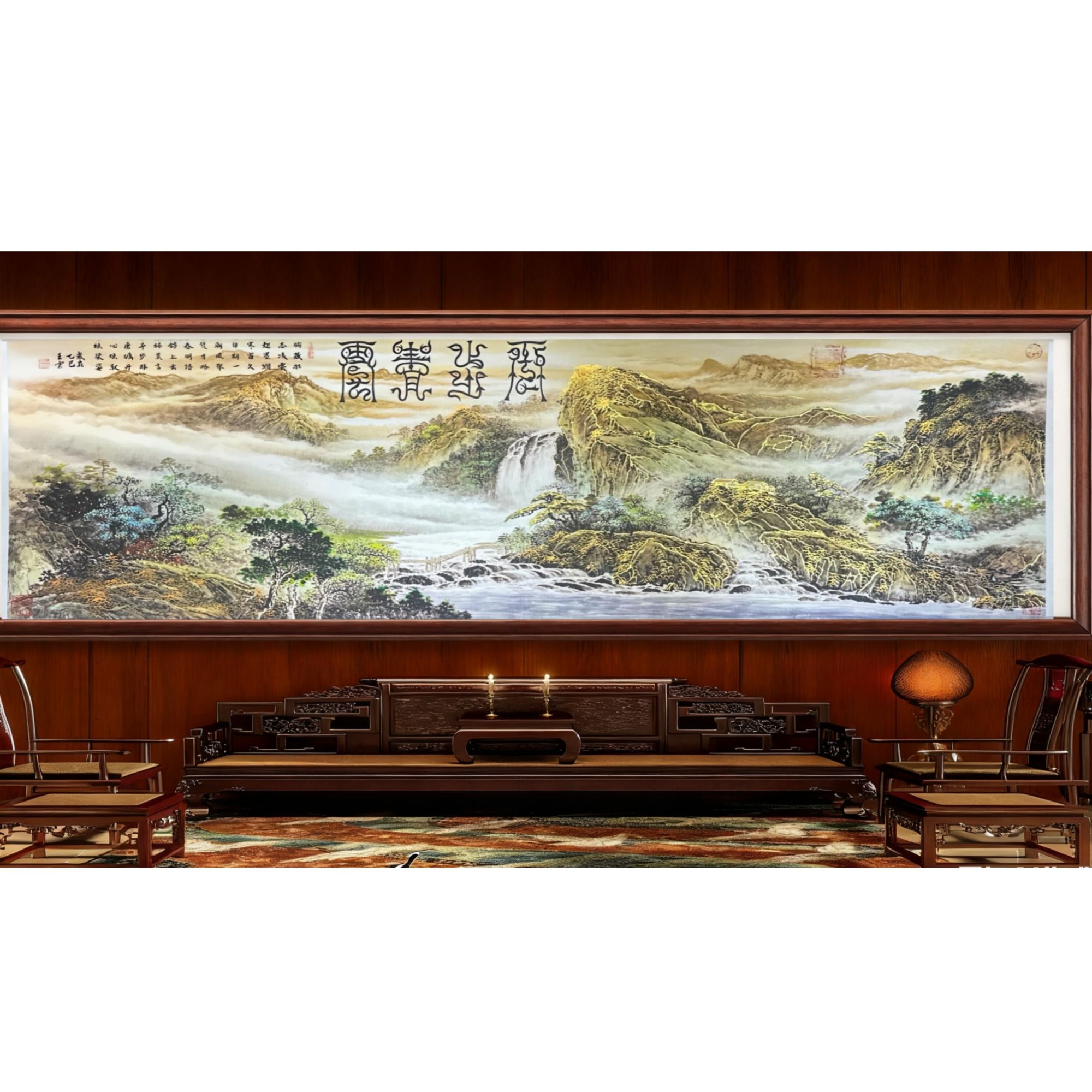 王云老师原创作品《平步青云》