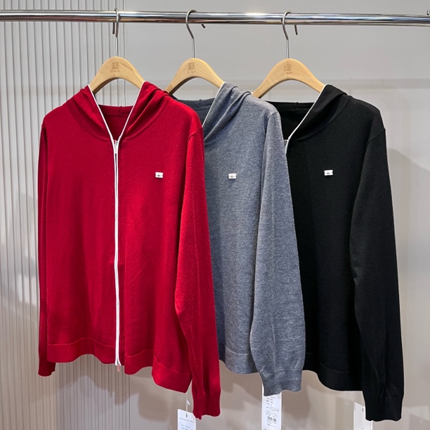 【26】步衣岛春夏新品0563-时尚百搭连帽拉链针织开衫上衣