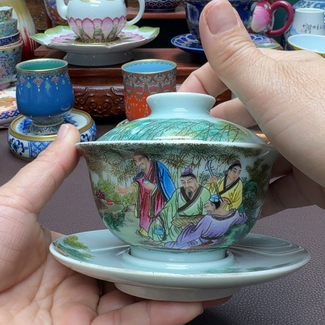 瓷片景德镇仿古手工制作艺术精品